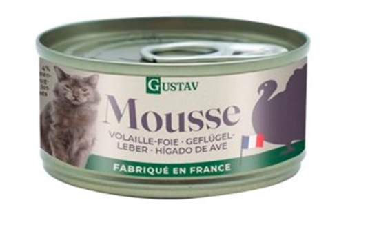 Picture of Gustav Mousse Turkey with Liver 85g